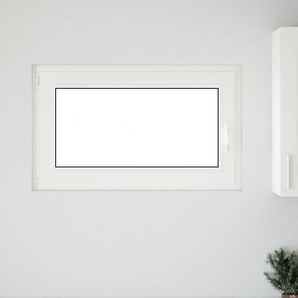 Прозорец за мазе с наклон и завъртане RISOR 100 x 60 cm