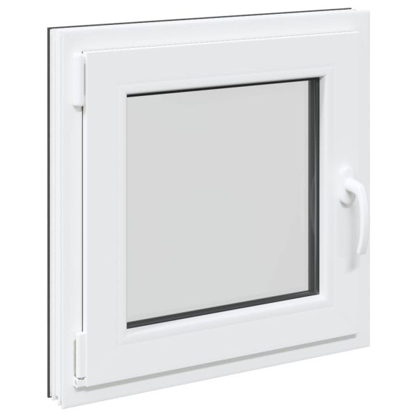 Прозорец за мазе RISOR 60 x 60 cm PVC и стъкло Антрацит