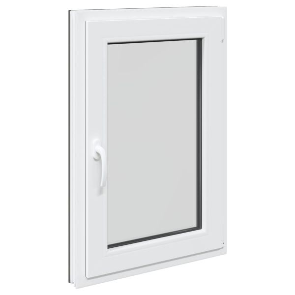 Прозорец за мазе RISOR 60 x 80 cm PVC и стъкло Антрацит