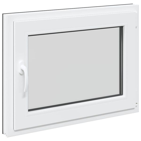 Прозорец за мазе RISOR 60 x 100 cm PVC и стъкло Антрацит