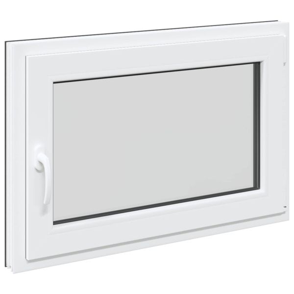 Прозорец за мазе RISOR 90 x 60 cm PVC и стъкло Антрацит