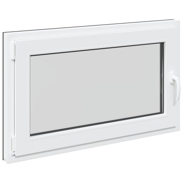 Прозорец за мазе RISOR 100 x 70 cm PVC и стъкло Антрацит
