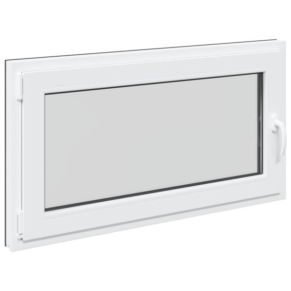 Прозорец за мазе RISOR 110 x 60 cm PVC и стъкло Антрацит