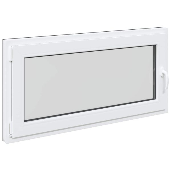 Прозорец за мазе RISOR 120 x 60 cm PVC и стъкло Антрацит
