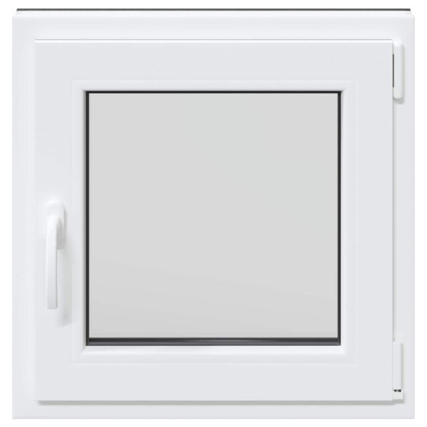 Прозорец за мазе RISOR 60 x 60 cm PVC и стъкло Антрацит