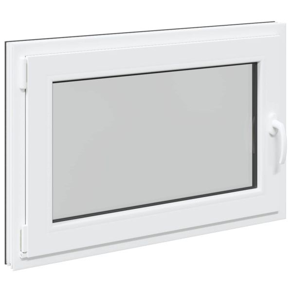 Прозорец за мазе RISOR 90 x 70 cm PVC и стъкло Антрацит