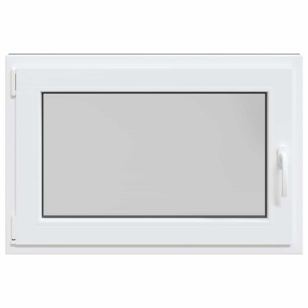 Прозорец за мазе RISOR 90 x 70 cm PVC и стъкло Антрацит