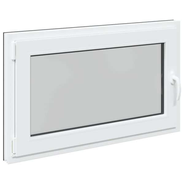 Прозорец за мазе RISOR 100 x 50 cm PVC и стъкло Антрацит