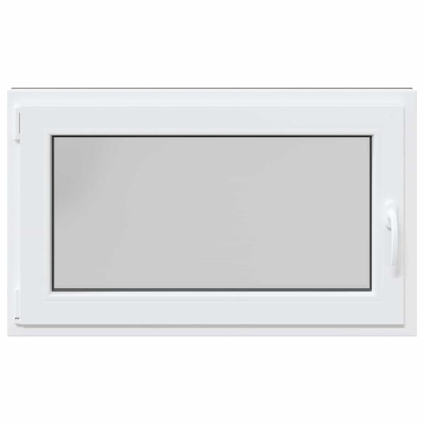 Прозорец за мазе RISOR 100 x 50 cm PVC и стъкло Антрацит