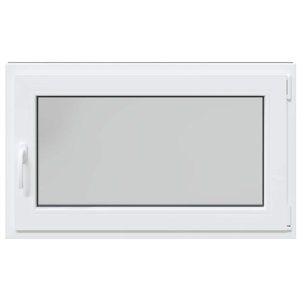 Прозорец за мазе RISOR 100 x 70 cm PVC и стъкло Антрацит