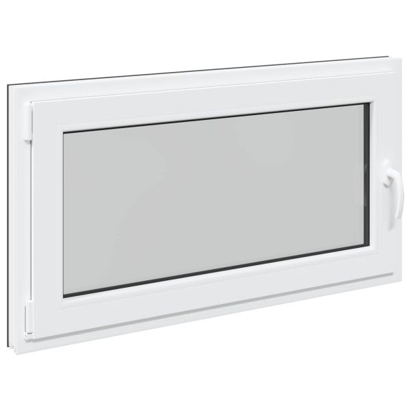 Прозорец за мазе RISOR 110 x 60 cm PVC и стъкло Антрацит