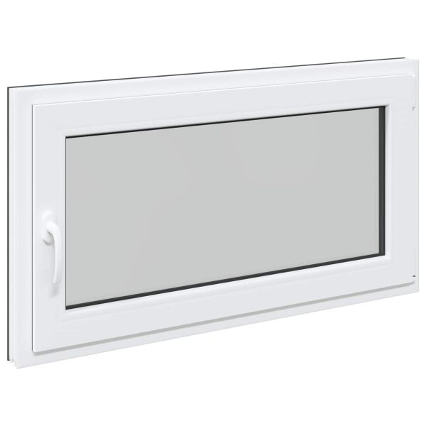 Прозорец за мазе RISOR 120 x 60 cm PVC и стъкло Антрацит