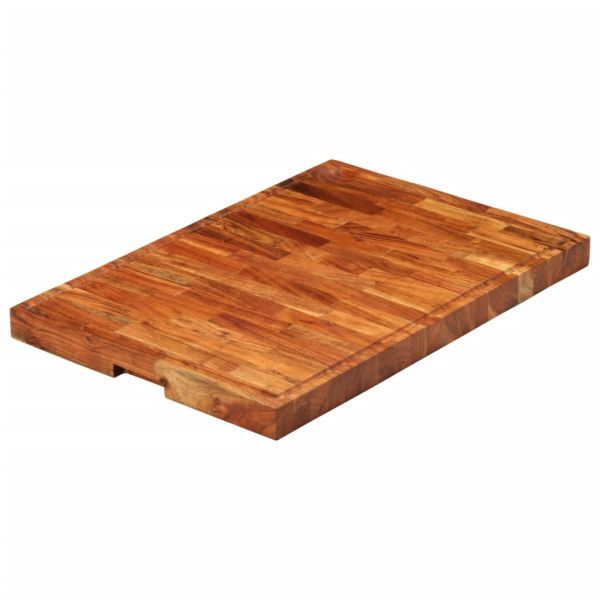 Дъска за рязане 60x42x4 см акация масив