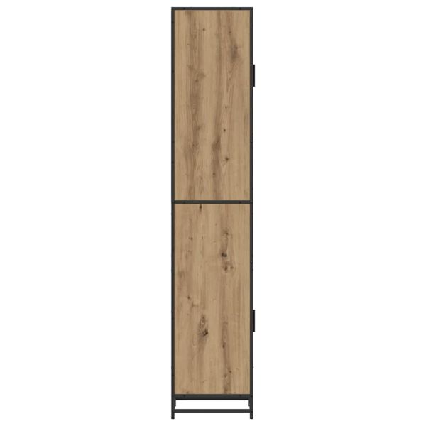 Комплект мебели за баня с рафт с врата Дъб 35 x 37,5 x 188,5 см
