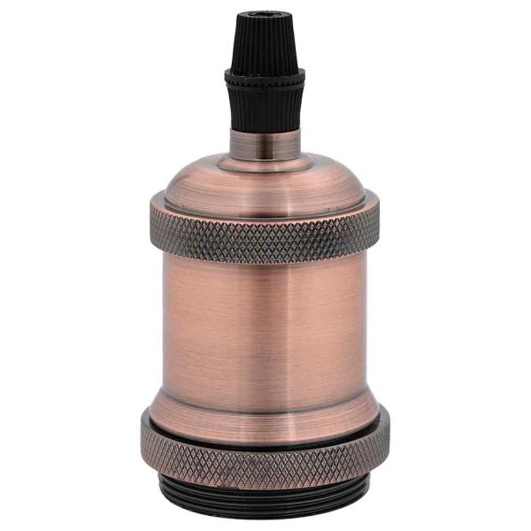 Лампи 2 бр Червен бронз E27