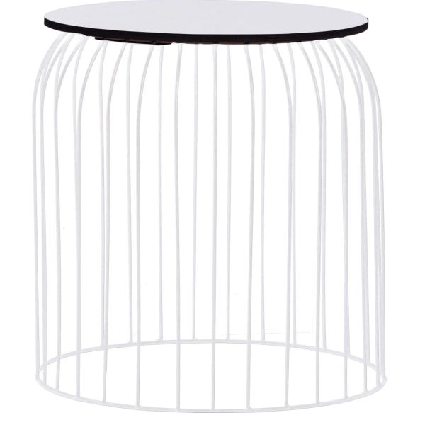 Маси за кафе, 3 бр, бели