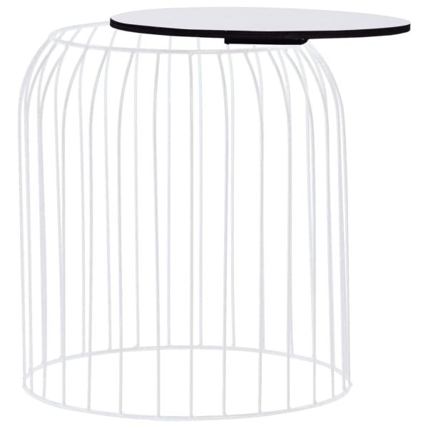 Маси за кафе, 3 бр, бели