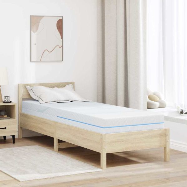 Матрак Средно твърдо 80 x 200 cm Бяло