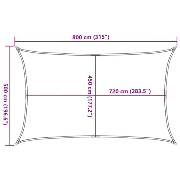 Платно-сенник, 160 г/м², бежово, 5x8 м, HDPE