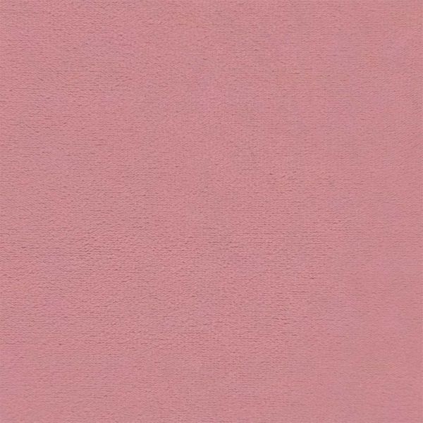 Релаксиращ стол с табуретка, розов, кадифе