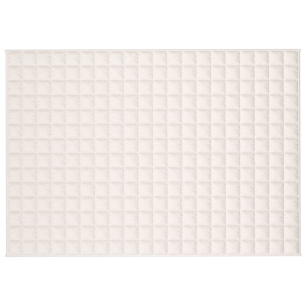 Утежнено одеяло светлокремаво 137x200 см 6 кг плат