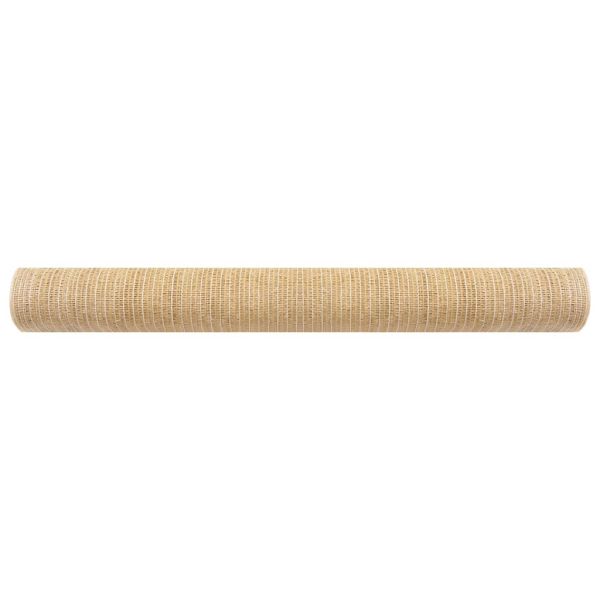 Засенчваща мрежа бежова 1,5x10 м HDPE 75 г/м²