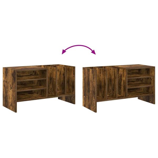 Шкаф за грамофонни плочи Димян дъб 78.5 x 35 x 45 см