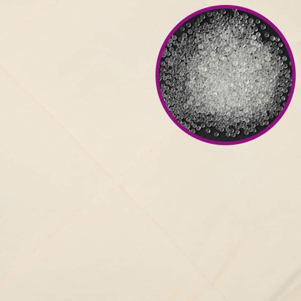 Утежнено одеяло светлокремаво 120x180 см 5 кг плат