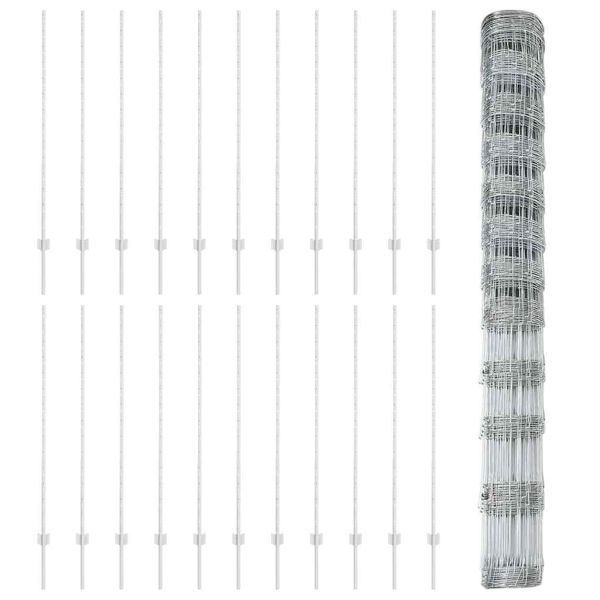 Ограда с пост Сребристо