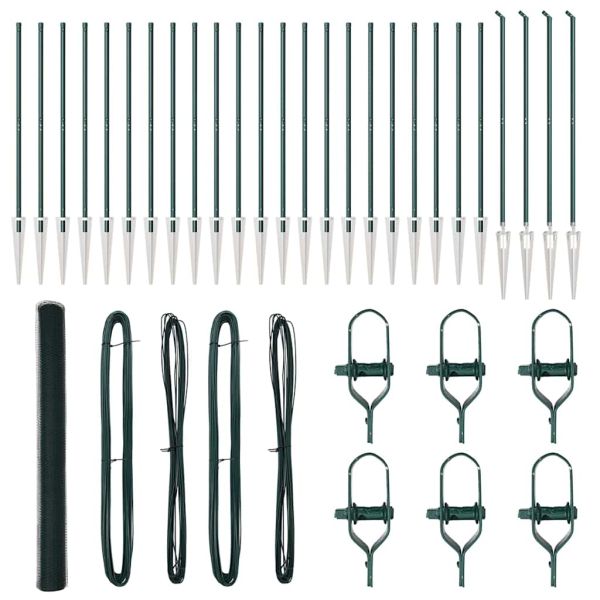 Стълб за ограда. Зелено