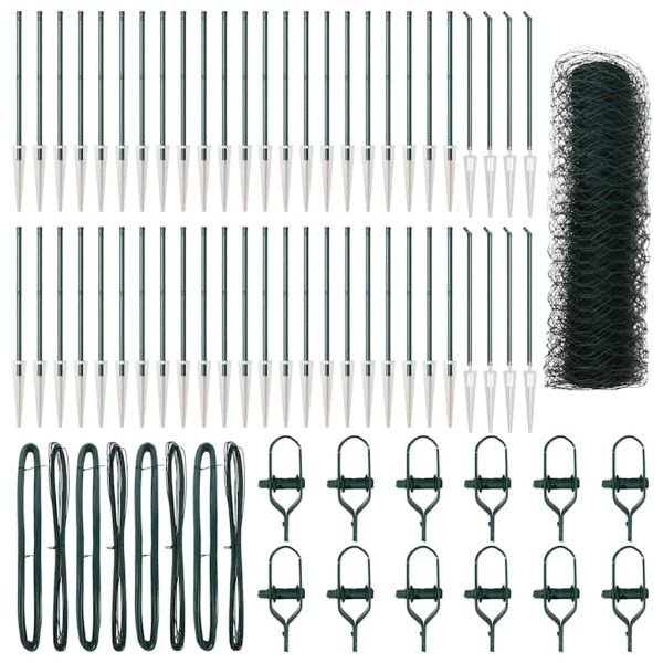 Стълб за ограда. Зелено