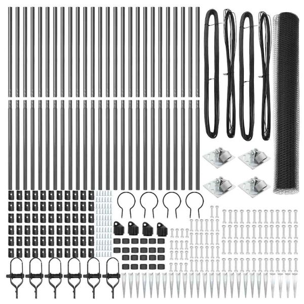 Стълб за ограда. Сиво