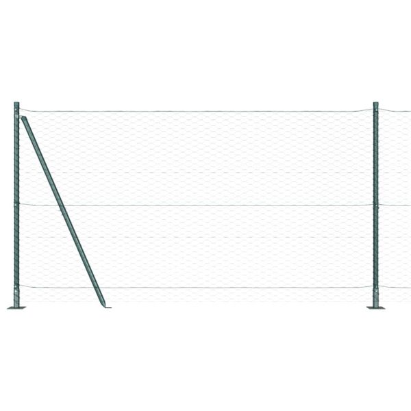 Стълб за ограда. Зелено