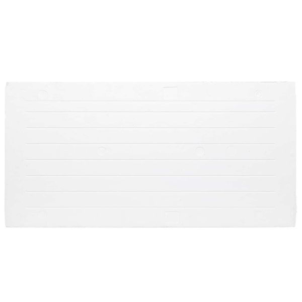 Стенни панели 10 pcs Червено 100 x 50 cm EPS пяна