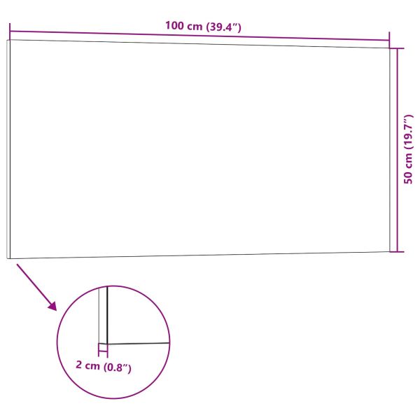 Стенни панели 10 бр. 100 x 50 cm Червено и бяло EPS пяна