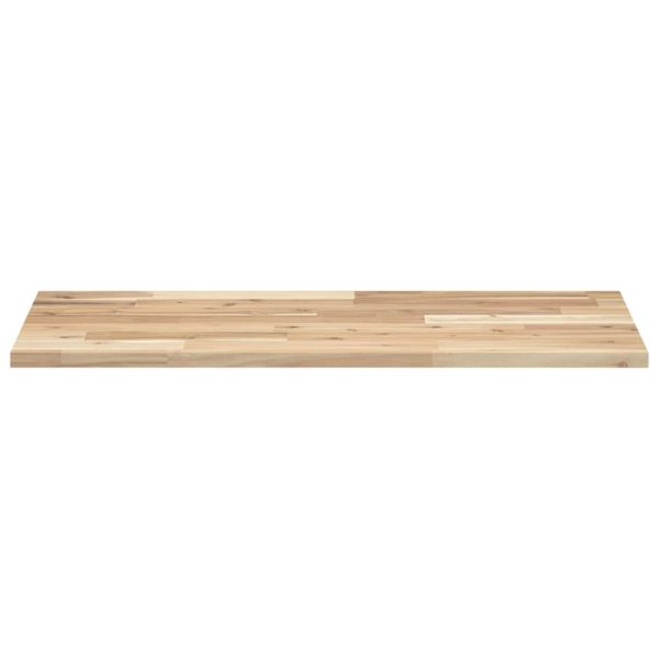 Плот за баня, необработен, 100x40x2 см, масивно дърво акация