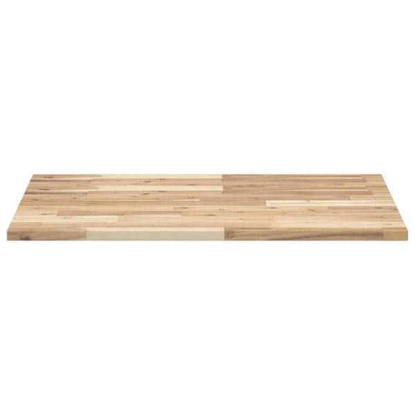 Плот за бюро, необработен, 80x60x2 см, масивно дърво акация