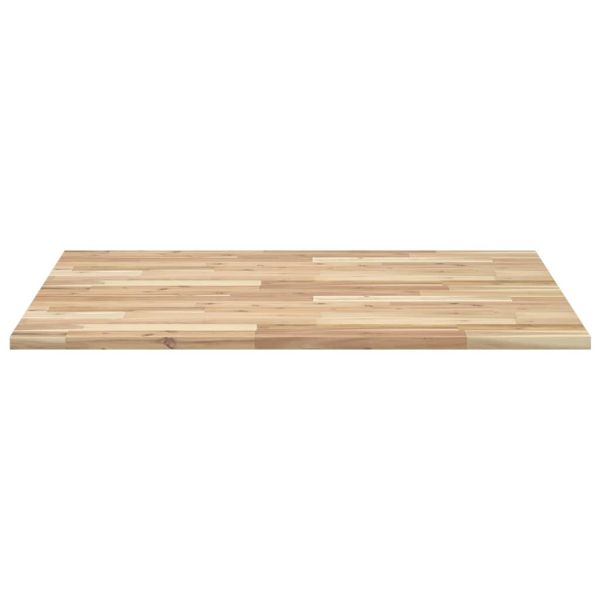 Плот за маса квадратен 90x90x2 см масивна акация