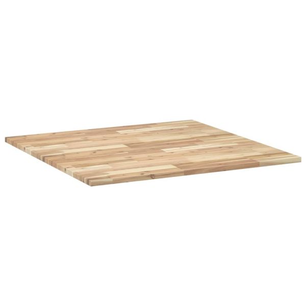 Плот за маса квадратен 90x90x2 см масивна акация