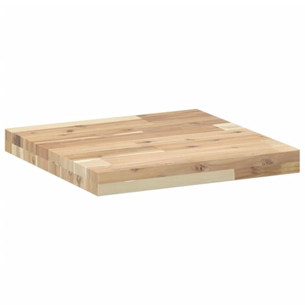 Плот за маса квадратен 40x40x4 см масивна акация