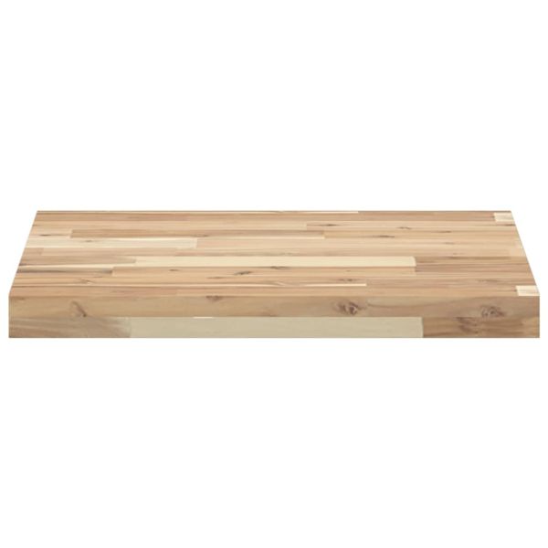 Плот за маса квадратен 50x50x4 см масивна акация