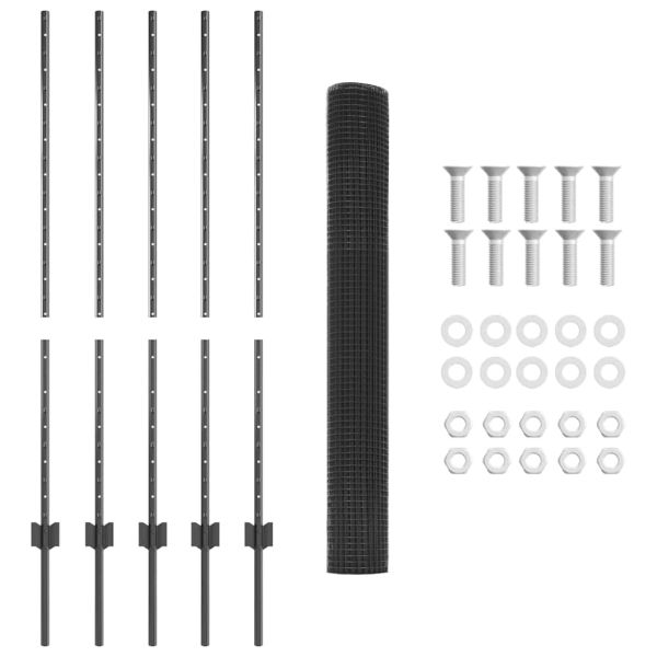 Ограда с пост Сиво