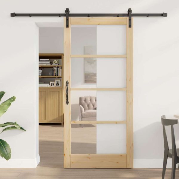 Преплъзваща се врата ORKDAL Естествен 93 x 202 см