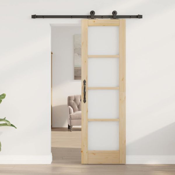 Преплъзваща се врата ORKDAL Естествен 61 x 198,5 см
