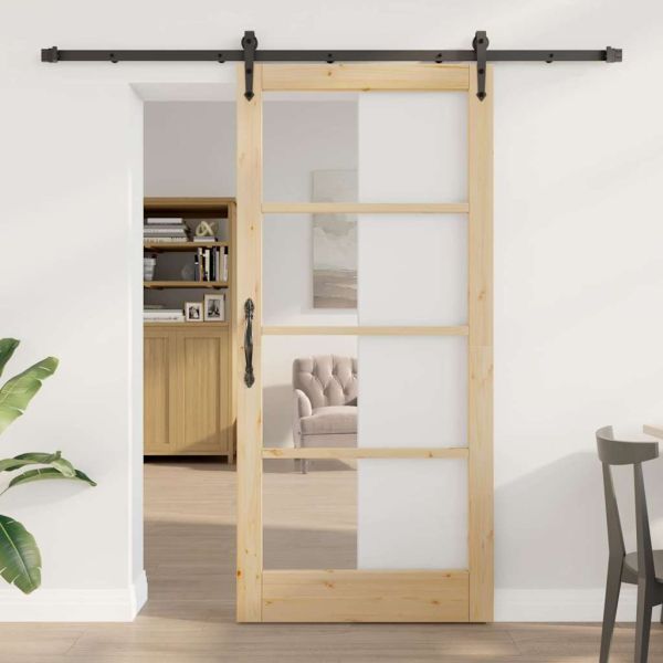 Преплъзваща се врата ORKDAL Естествен 93 x 202 см