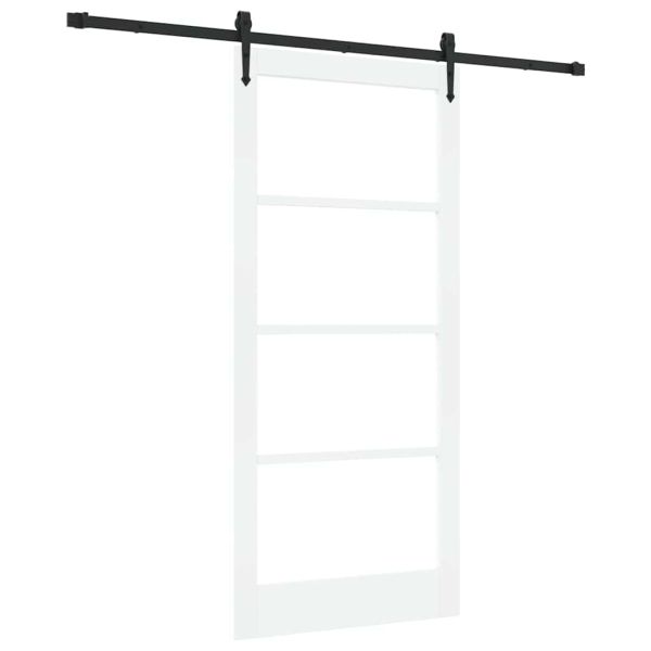 Преплъзваща се врата ORKDAL 93 x 202 см Бяло