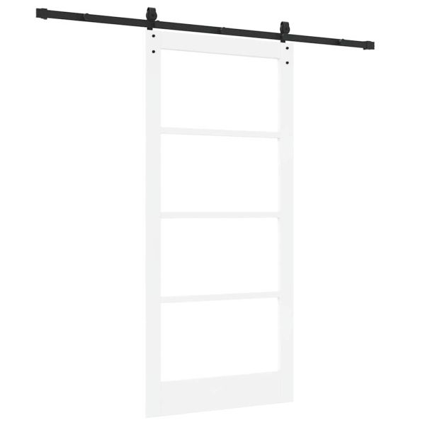 Преплъзваща се врата ORKDAL 93 x 202 см Бяло