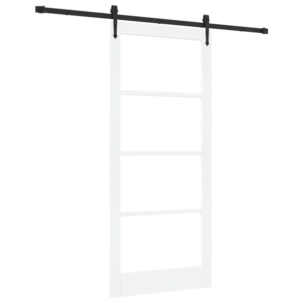 Преплъзваща се врата ORKDAL 93 x 211 см Бяло
