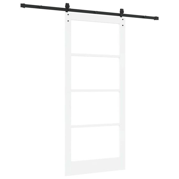Преплъзваща се врата ORKDAL 93 x 211 см Бяло