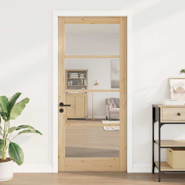 Вътрешна врата ORKDAL Кафяво 93 x 211 см